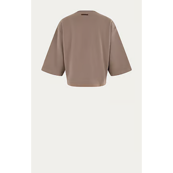 MOSCOW Moscow Camille Cropped Damen Sweatshirt Taupe | BARBARA - Clothing & Lifestyle