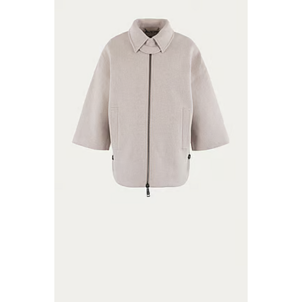 MOSCOW Moscow Alice Damen Wollmantel Chalk | BARBARA - Clothing & Lifestyle