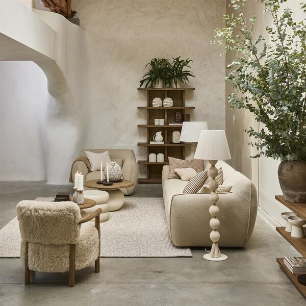 RIVIÈRA MAISON RM Nusa Lampadaire Off White H140 | BARBARA - Lifestyle