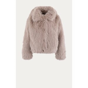Moscow Redemption Faux Fur Jack Light Taupe