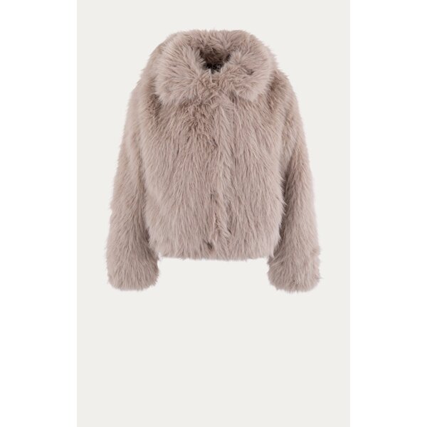 MOSCOW Moscow Redemption Faux Fur Jack | BARBARA - Clothing