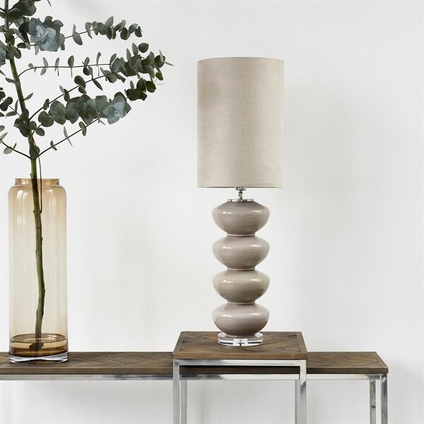 RIVIÈRA MAISON RM Beaugrand Lampvoet Beige H54.5 | BARBARA - Lifestyle