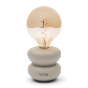 Rivièra Maison Finley Bulb LED Tafellamp Flax