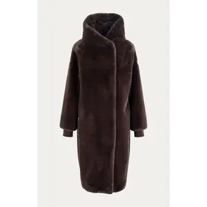 Manteau Faux Fur Moscow Nadjana Chocolat