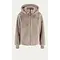 MOSCOW Veste Faux Fur Moscow Evelyn Taupe | BARBARA - Clothing