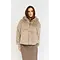MOSCOW Veste Faux Fur Moscow Evelyn Taupe | BARBARA - Clothing