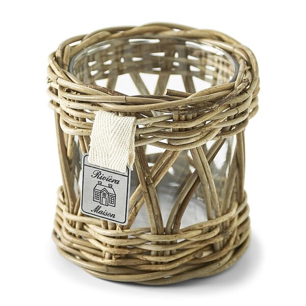 RIVIÈRA MAISON RM Rustic Rattan Votive H12 | BARBARA - Lifestyle