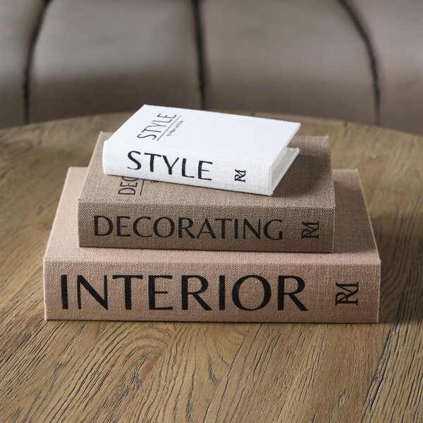 RIVIÈRA MAISON RM Interior Decoratieve Boeken Set van 3 | BARBARA