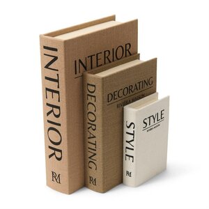Rivièra Maison RM Interior Livres Décoratifs Lot de 3