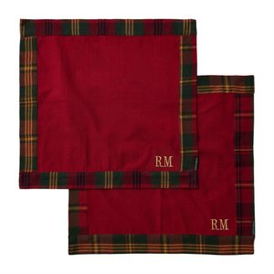 Rivièra Maison Classic Tartan Servetten Set van 2