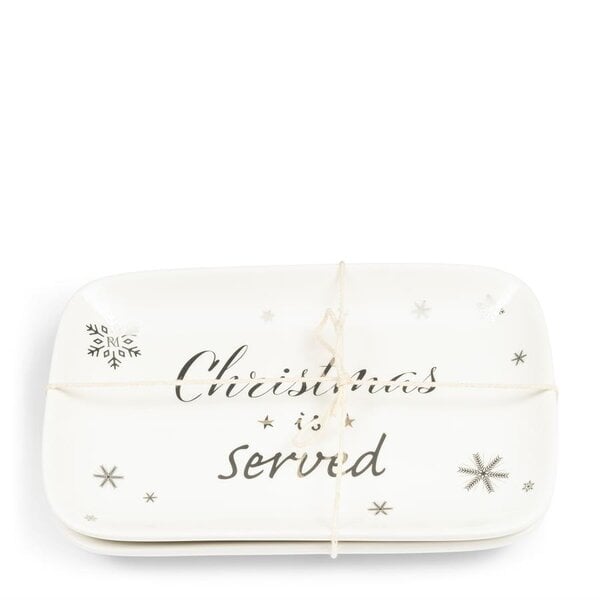 RIVIÈRA MAISON RM Christmas Is Served Amuse Schaal Set van 2 | BARBARA