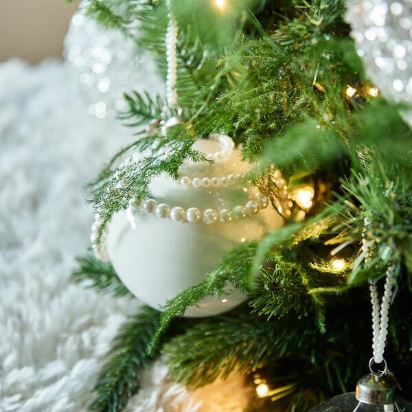 RIVIÈRA MAISON RM Classic Pearls Baumschmuck Ø 10 cm | BARBARA - Lifestyle