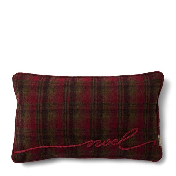 RIVIÈRA MAISON RM Noël Kerstkussen Rood Grijs 50x30 cm | BARBARA