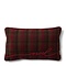 RIVIÈRA MAISON RM Noël Weihnachtskissen Rot Grau 50x30 cm | BARBARA