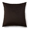 RIVIÈRA MAISON RM Chateau Pillow Donkerbruin Velours 60x60 cm | BARBARA