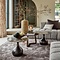 RIVIÈRA MAISON RM Chateau Pillow Donkerbruin Velours 60x60 cm | BARBARA