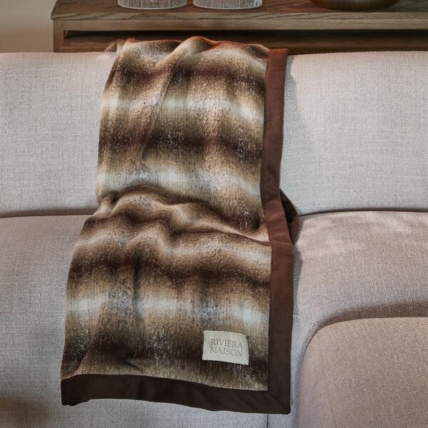 RIVIÈRA MAISON RM Arden Throw Gemêleerde Plaid 180x130 cm | BARBARA