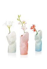 Paper Vase Cover Grey Tones (small)