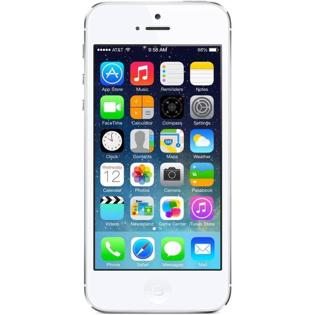 Samenpersen scheiden vaardigheid Refurbished iPhone 5S 32GB Wit - Voor 23:59 besteld, morgen in huis!
