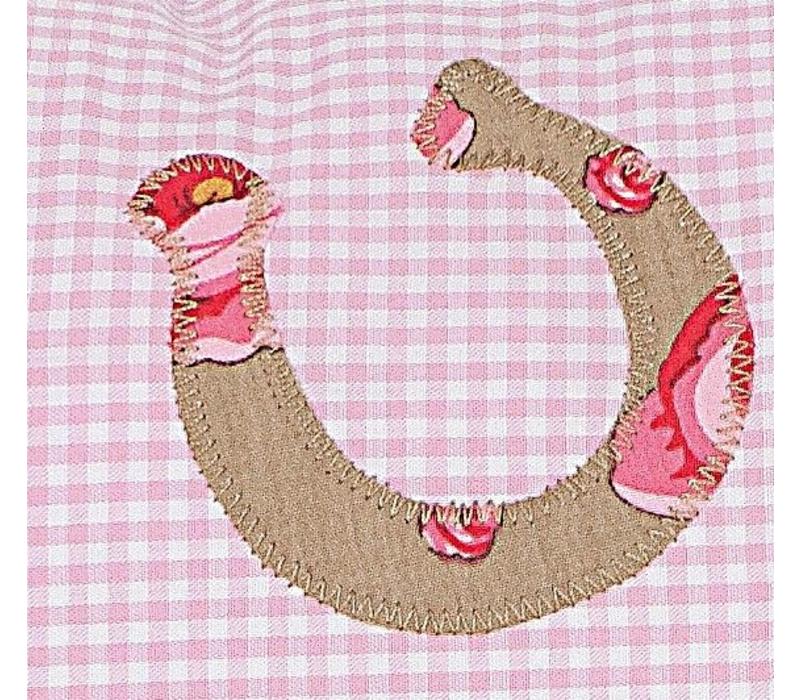 Namenskissen mit Pferdemotiven | crêpes suzette - crêpes suzette