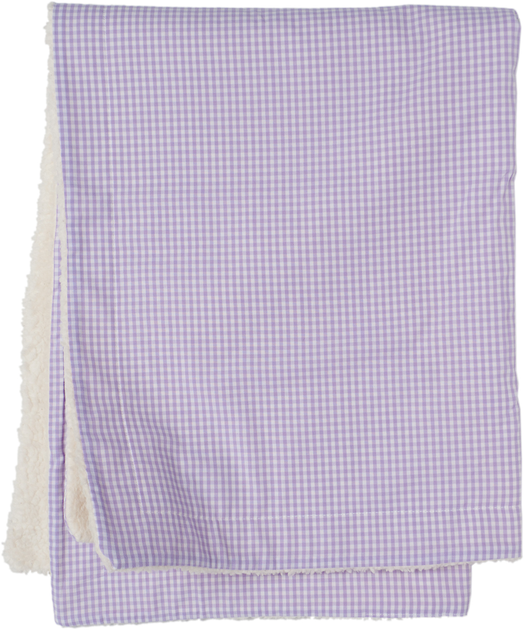 crêpes suzette Krabbeldecke mit Teddyfellrückseite, Babydecke, – Größe: 70cm x 90cm