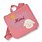 crêpes suzette Kindergartentasche mit Namen bestickt, Motiv: Schaf und Stern Farbe : Altrosa