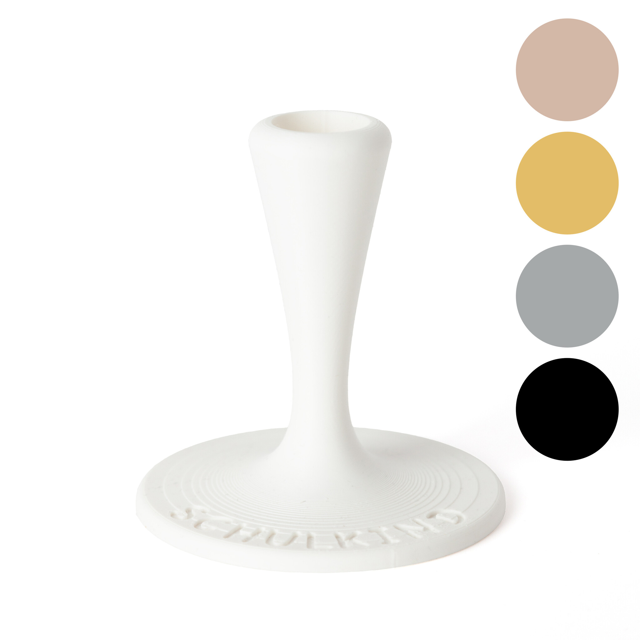 crêpes suzette Schultütenständer passen für unsere Stoffschultüten edel und schlicht – Beschriftung: mit Beschriftung, Farbe: weiß