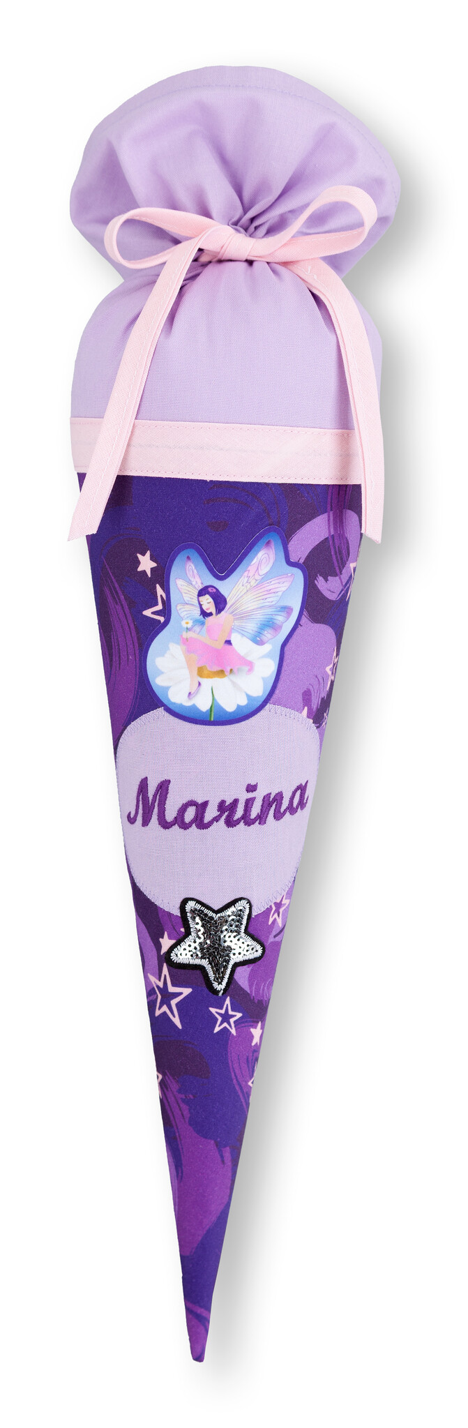 crêpes suzette Geschwisterschultüte passend zu Step by Step Schulranzen Pegasus Liv, bestickt mit Wunschnamen – Varianten: mit Motiv und Namensbestickung