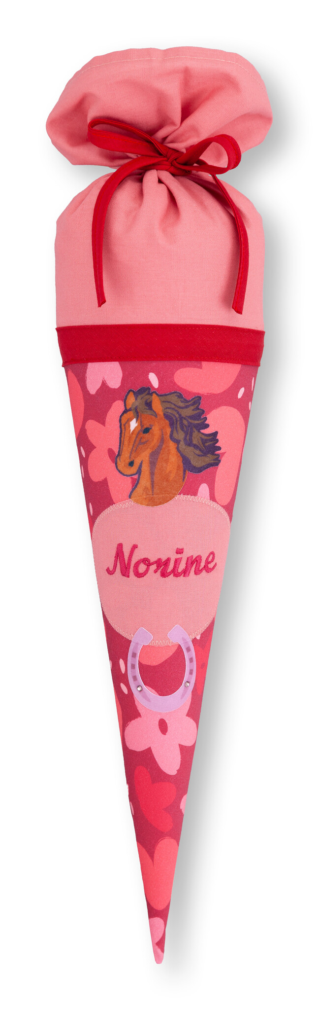 crêpes suzette Geschwisterschultüte passend zu Step by Step Schulranzen Wild Horse Nora, bestickt mit Wunschnamen – Varianten: mit Motiv und Namensbestickung