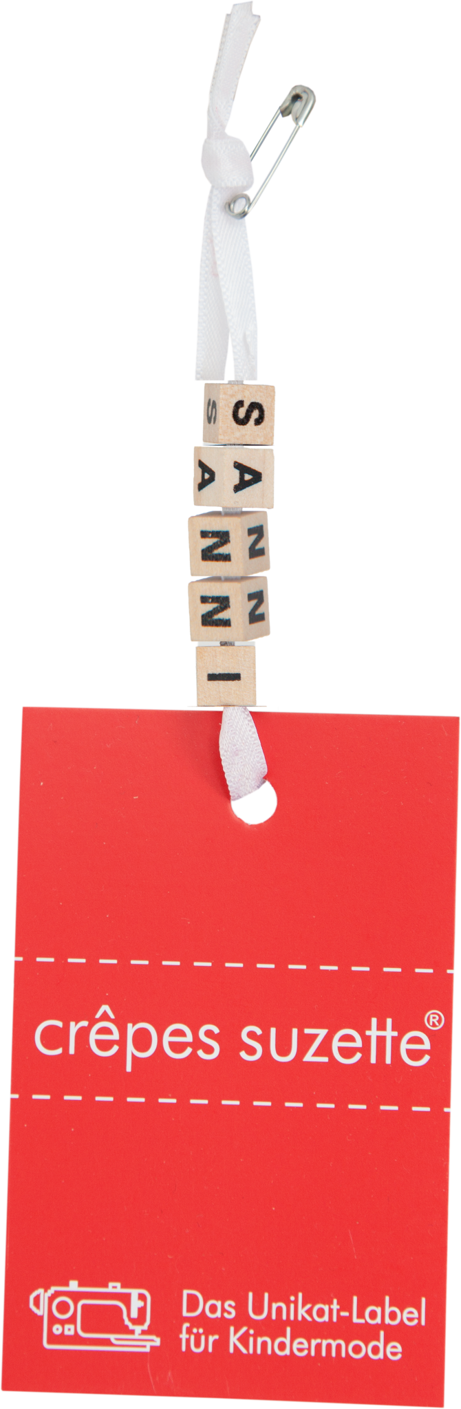 crêpes suzette Personalisiertes Namenskissen in grau kariert mit Regenbogen, Herz und Panda I Geschenk zur Geburt, Taufe oder Geburtstag