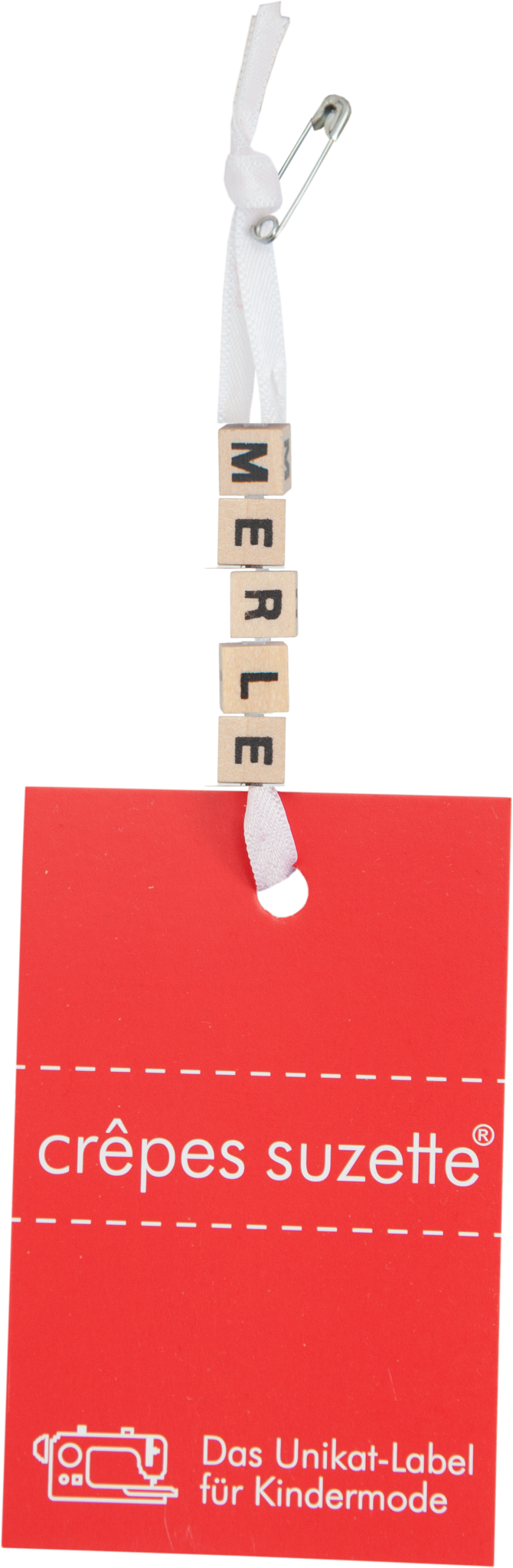 crêpes suzette Personalisiertes Namenskissen in grün kariert mit Vogel und Blumen I Geschenk zur Geburt, Taufe oder Geburtstag