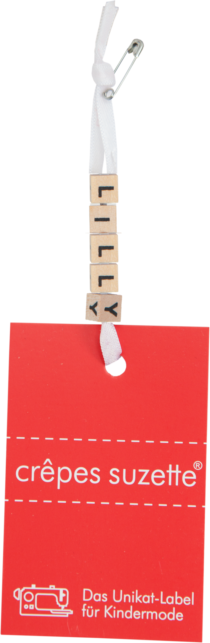 crêpes suzette Personalisiertes Namenskissen in beige mit Ballerina, Ballons und Wimpelkette I Geschenk zur Geburt, Taufe oder Geburtstag