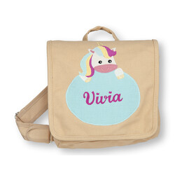 crêpes suzette crêpes suzette Kindergartentasche mit Namen bestickt Motiv: Einhorn