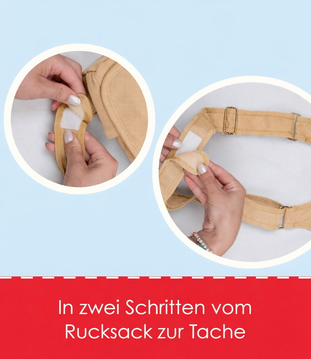 crêpes suzette Kindergartentasche mit Namen bestickt Motiv: Einhorn