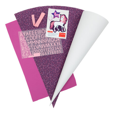 crêpes suzette Nähset Schultüte Pretty Unicorn Nuala | Step by Step