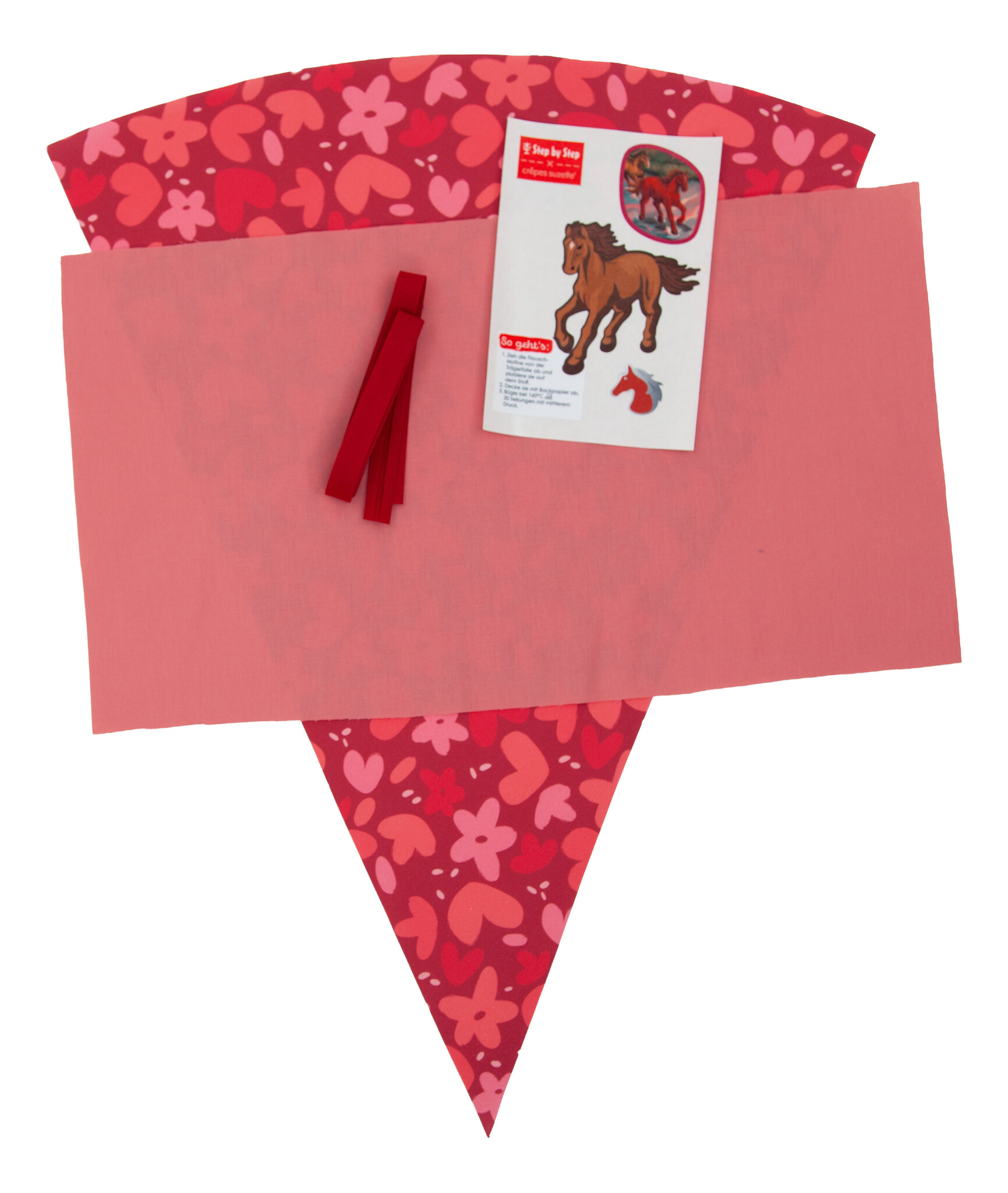 crêpes suzette Nähset für Stoffschultüte Wild Horse Nina – Step by Step x crêpes suzette | Schultüte selber nähen – Nähset Wild Horse Nora