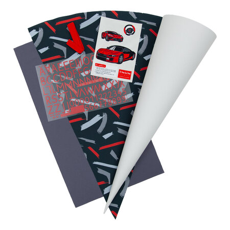 crêpes suzette Nähset Schultüte Sports Car Mick | Step by Step