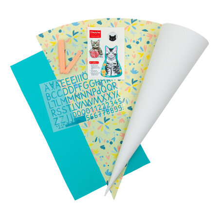 crêpes suzette Nähset Schultüte Cat Lilly | Step by Step