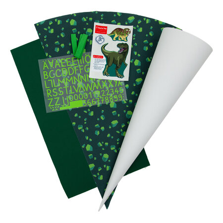 crêpes suzette Nähset Schultüte Dino Targo | Step by Step