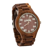 Lumbr T1m3 Armbanduhr Aus Walnuss Holz Herren Lumbr Holz Design