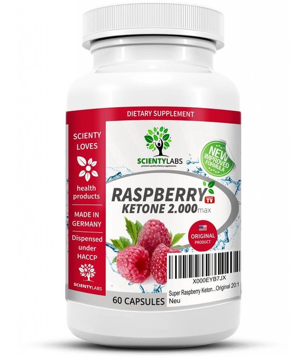 ScientyLabs Super Raspberry Ketone 2000