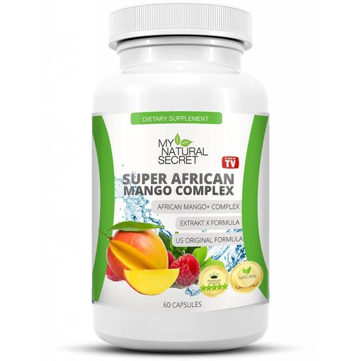 MyNaturalSecret African Mango komplex. Der neue optimierte Komplex mit Acai Berry, Raspberry Ketone und Vitaminaktivator