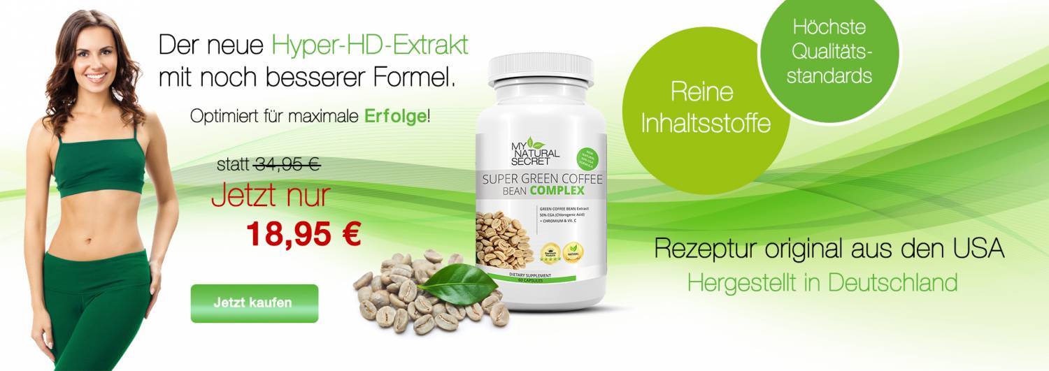GreenCoffee Bean + Hyper HD Extrakt