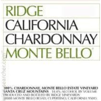 Ridge Monte Bello Chardonnay