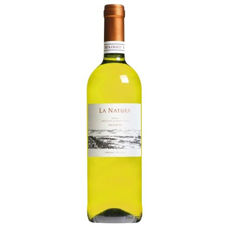 La Natura Sicilia Inzolia white wine 2019