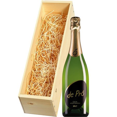 Der Pró Cava Brut in einer Box