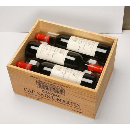 case 6 bottles Château Cap Saint Martin Blaye Côtes de Bordeaux Cuvée Prestige 2018 - Copy