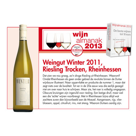 Stefan Winter Rheinhessen Riesling Trocken 2025