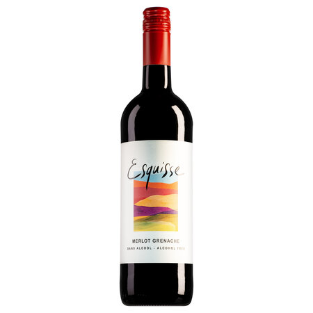 Esquisse Zéro Merlot-Grenache Rouge alcohol-free