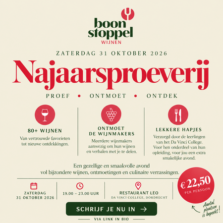 Najaarsproeverij 31 oktober 2026